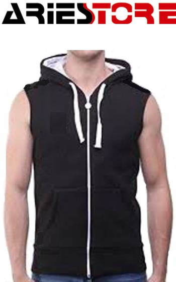 Felpa Denver Smanicata Hood Zip