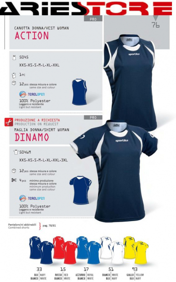 DINAMO Shirt  Woman Sportika